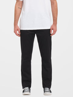 Frickin Slim Stretch Chino Trousers - BLACK (A1112305_BLK) [F]