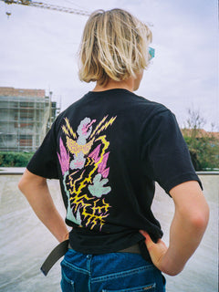 Tetsunori 2 T-shirt - BLACK  - (KINDER)