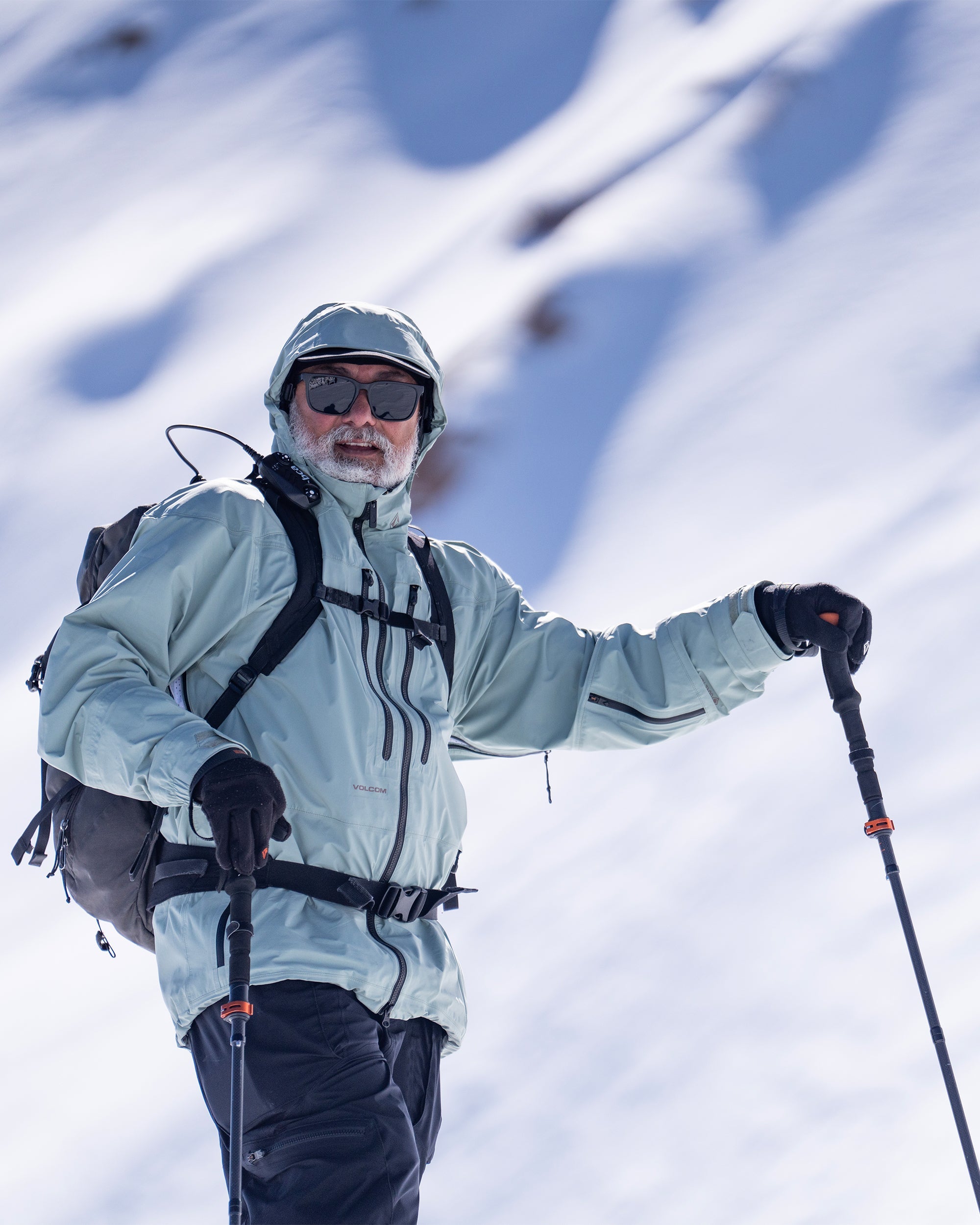 ボルコム　GORE-TEX JKT ダークグリーン DKG OUTLET】VOLCOM Feeltoogood Gore-Tex Jacket - Light Military