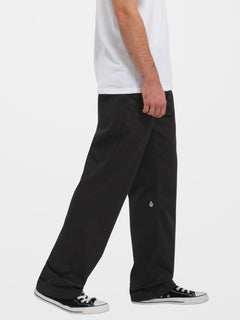 Frickin Regular Stretch Chino Trousers - BLACK (A1112304_BLK) [2]