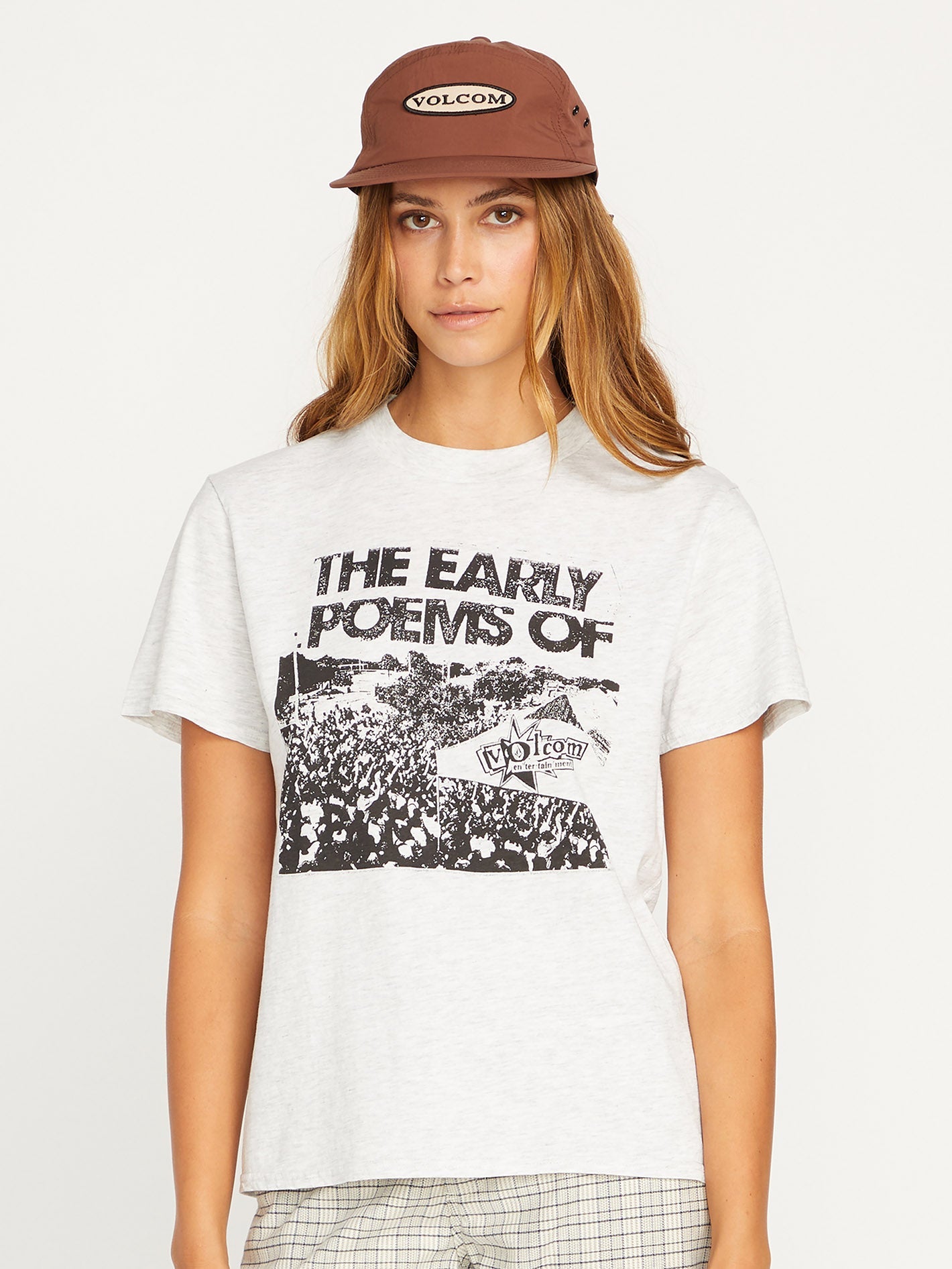 Lock It Up T-Shirt LIGHT GREY Damen Volcom Deutschland