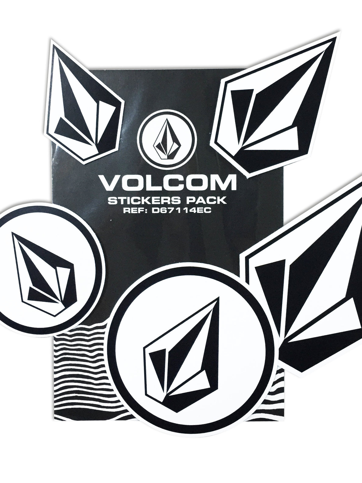 5-er Volcom Sticker Pack