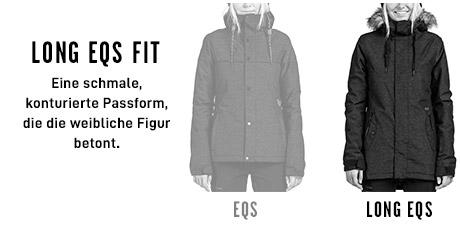 Damen Jacken Snow Long EQS Fit
