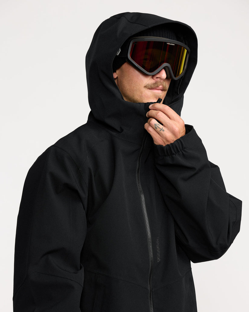 Brighton Full Zip Jacke - Black
