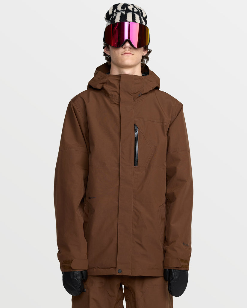 L Insulated Gore-Tex Jacke - Brown