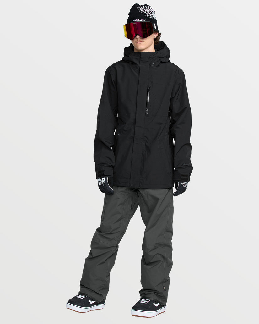 L Insulated Gore-Tex Jacke - Black