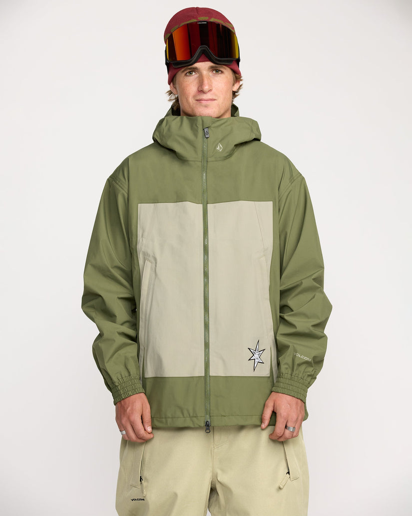 Arthur 3L Jacke - Dark Olive