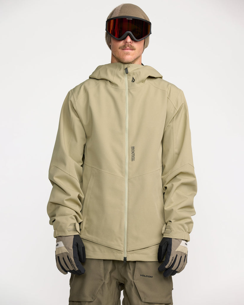 Brighton Full Zip Jacke - Moss Green