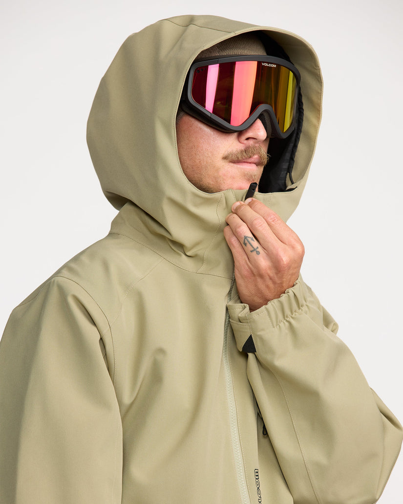 Brighton Full Zip Jacke - Moss Green