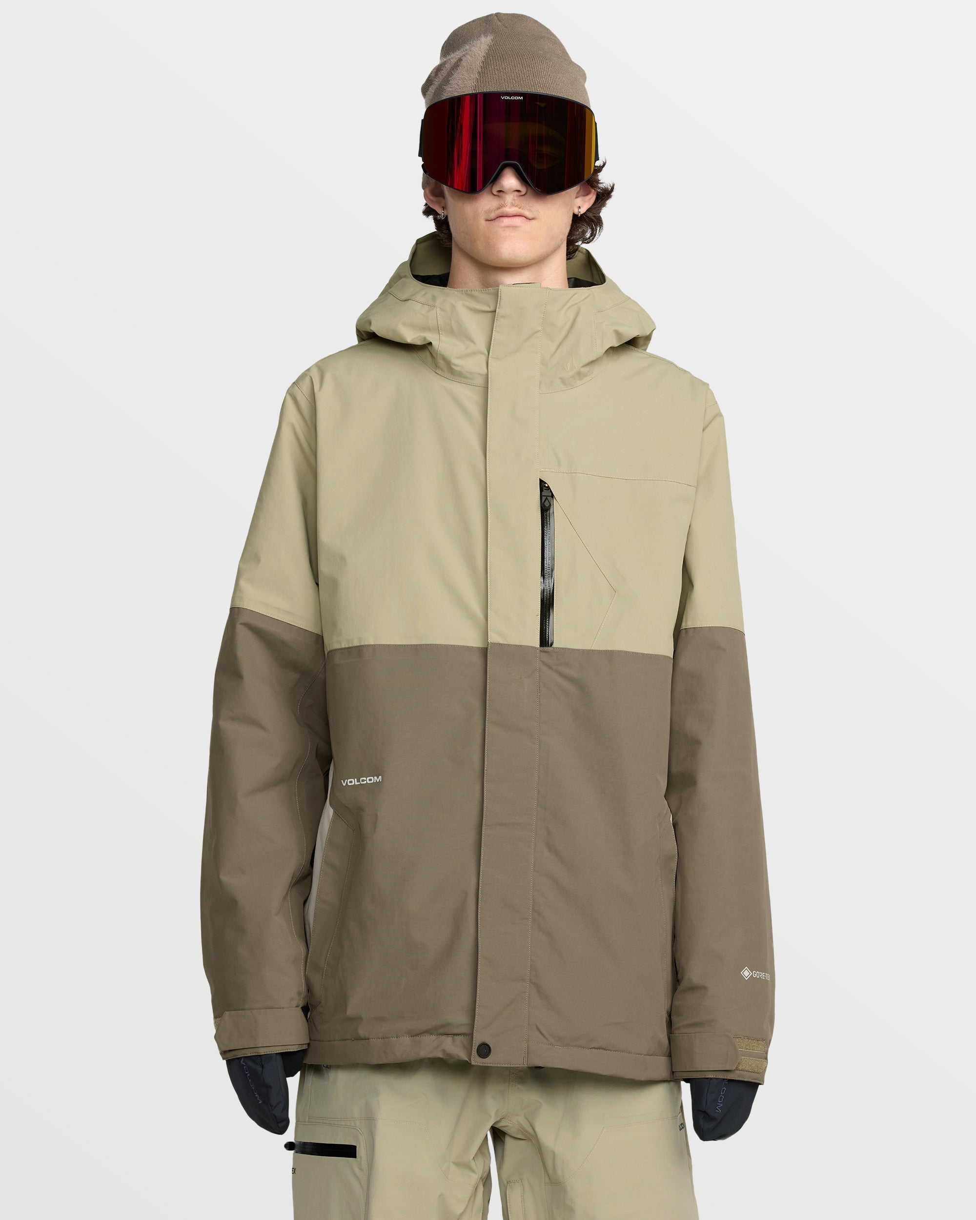 ジャケット・アウター VOLCOM L Insulated Gore-Tex Jacke - Moss Green - Herren - Volcom Deutschland