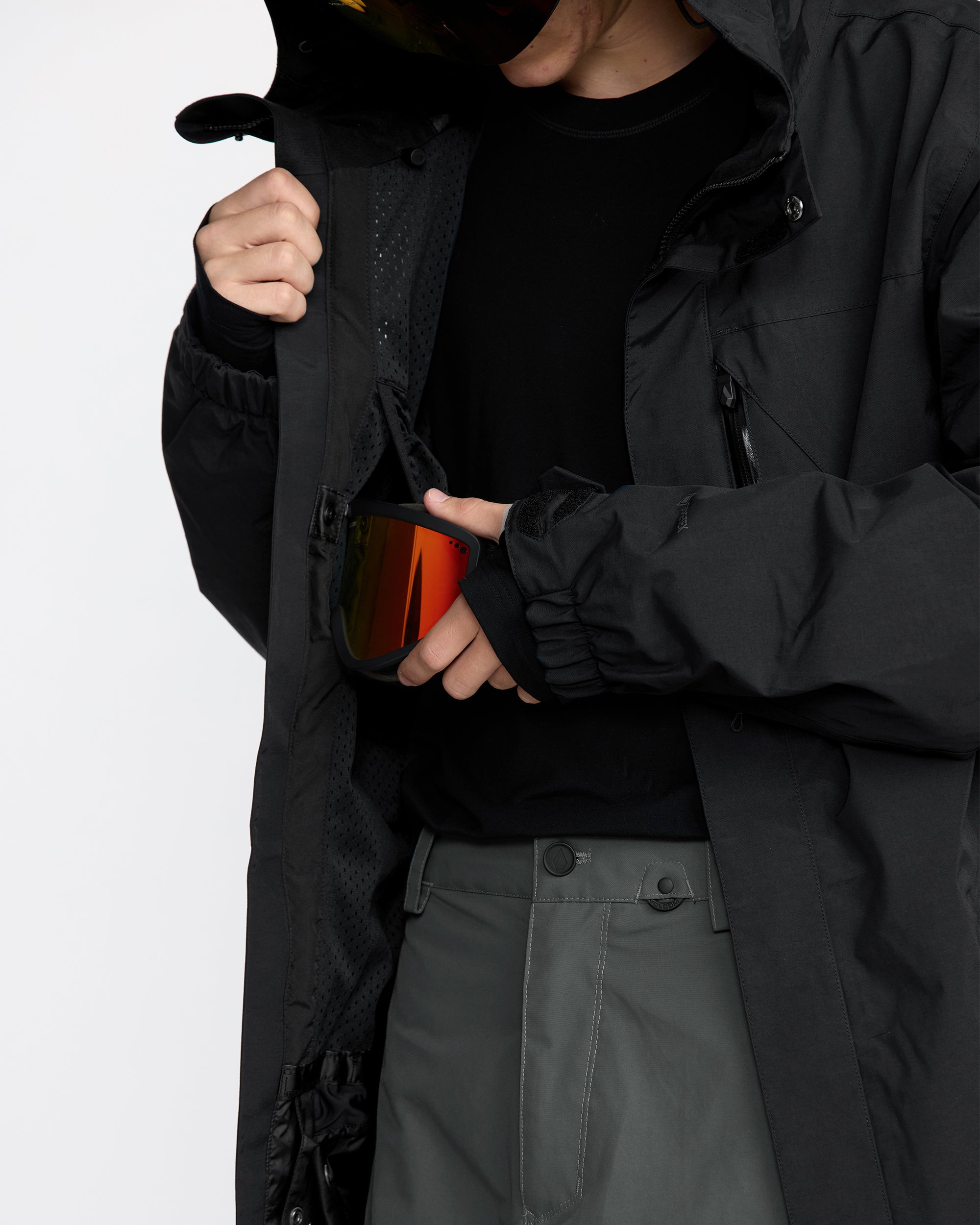 L Gore-Tex Jacke - Black - Herren - Volcom Deutschland