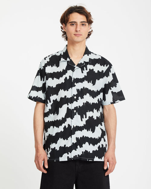 Volcom Bold Moves Crete Blue Camicie