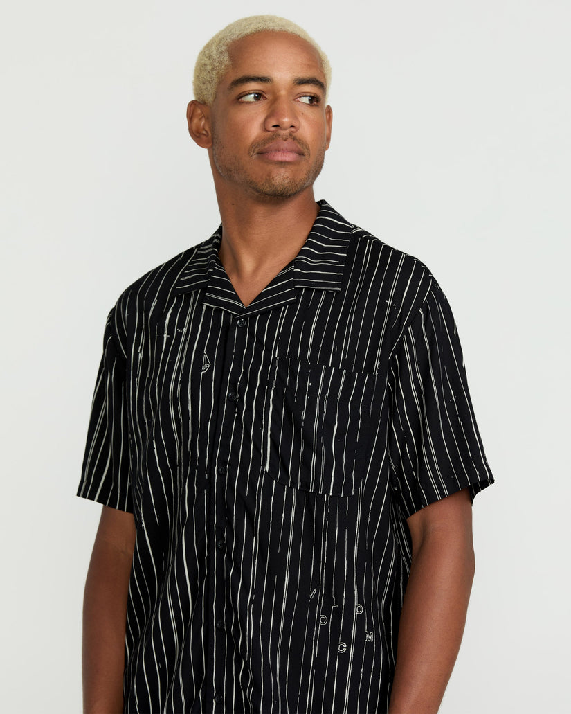 Mistostone Hemd - Black White