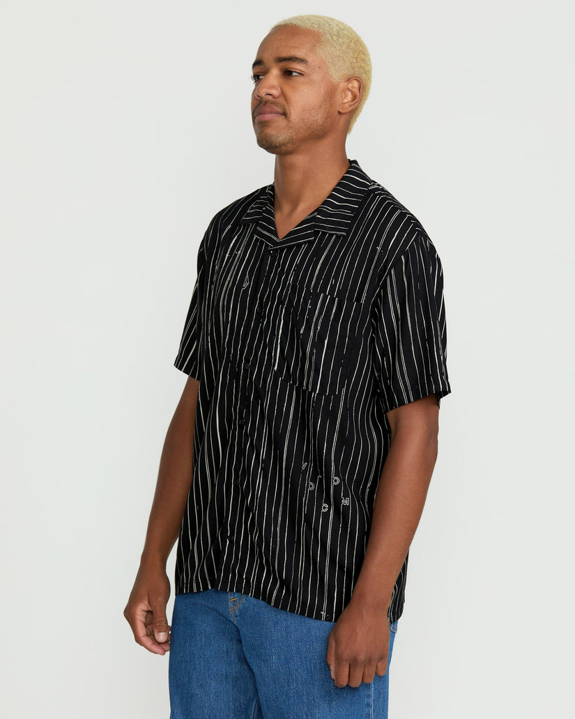 Mistostone Hemd - Black White