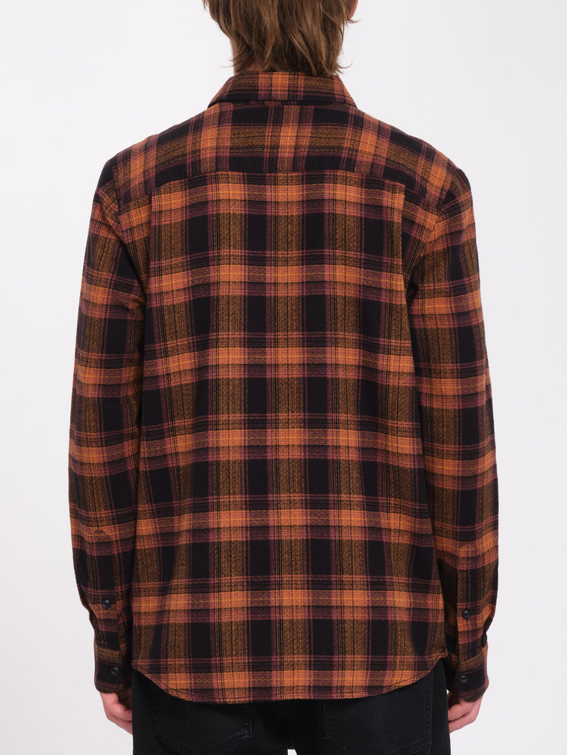 Baystone Flannel Hemd - Black