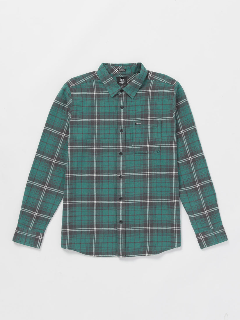 Caden Plaid Hemd - Sea Green