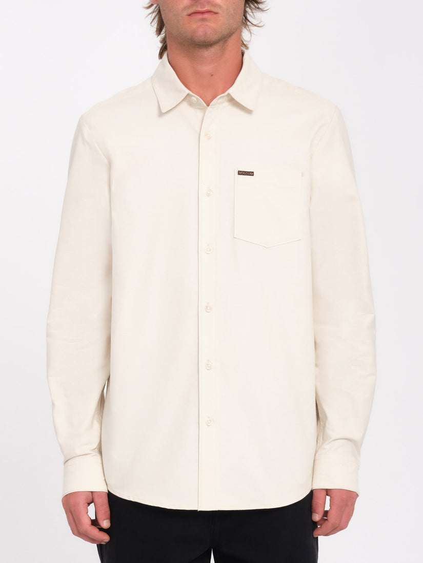Veeco Oxford Hemd - Dirty White