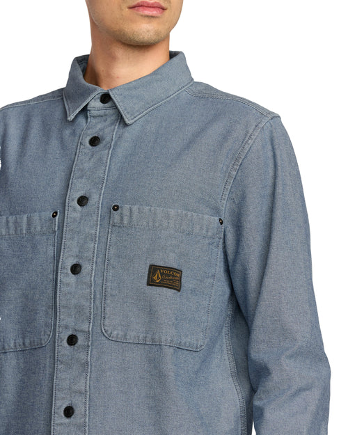Levelstone Hemd - Blue Wash