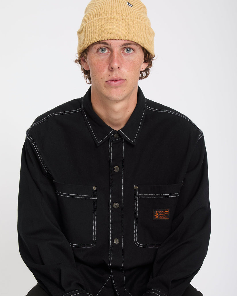 Levelstone Hemd - Black White
