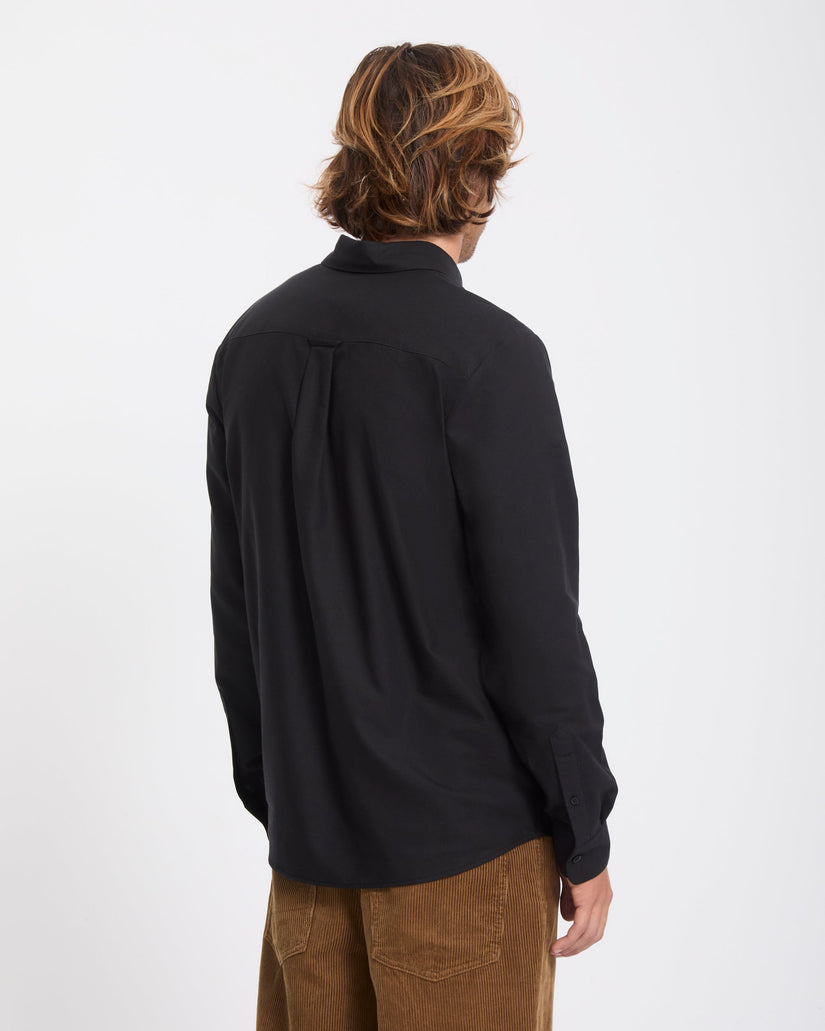 Veeco Oxford Hemd - Black