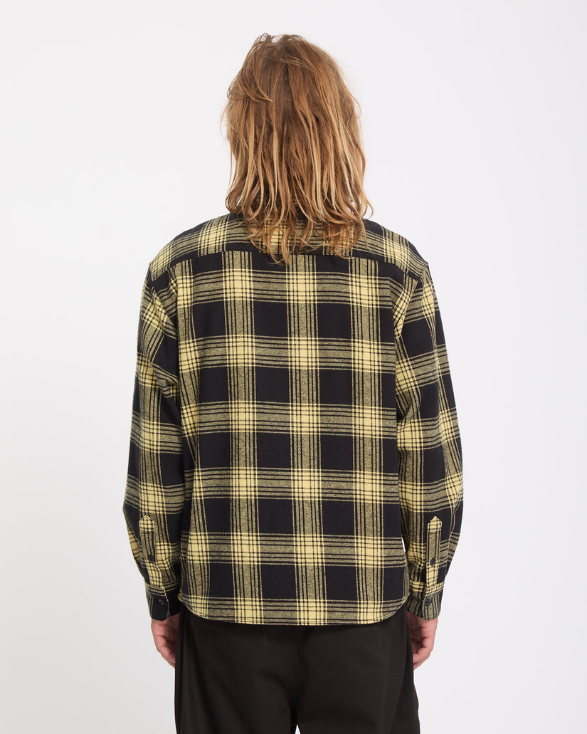Ozzy Plaid Hemd - Mustard