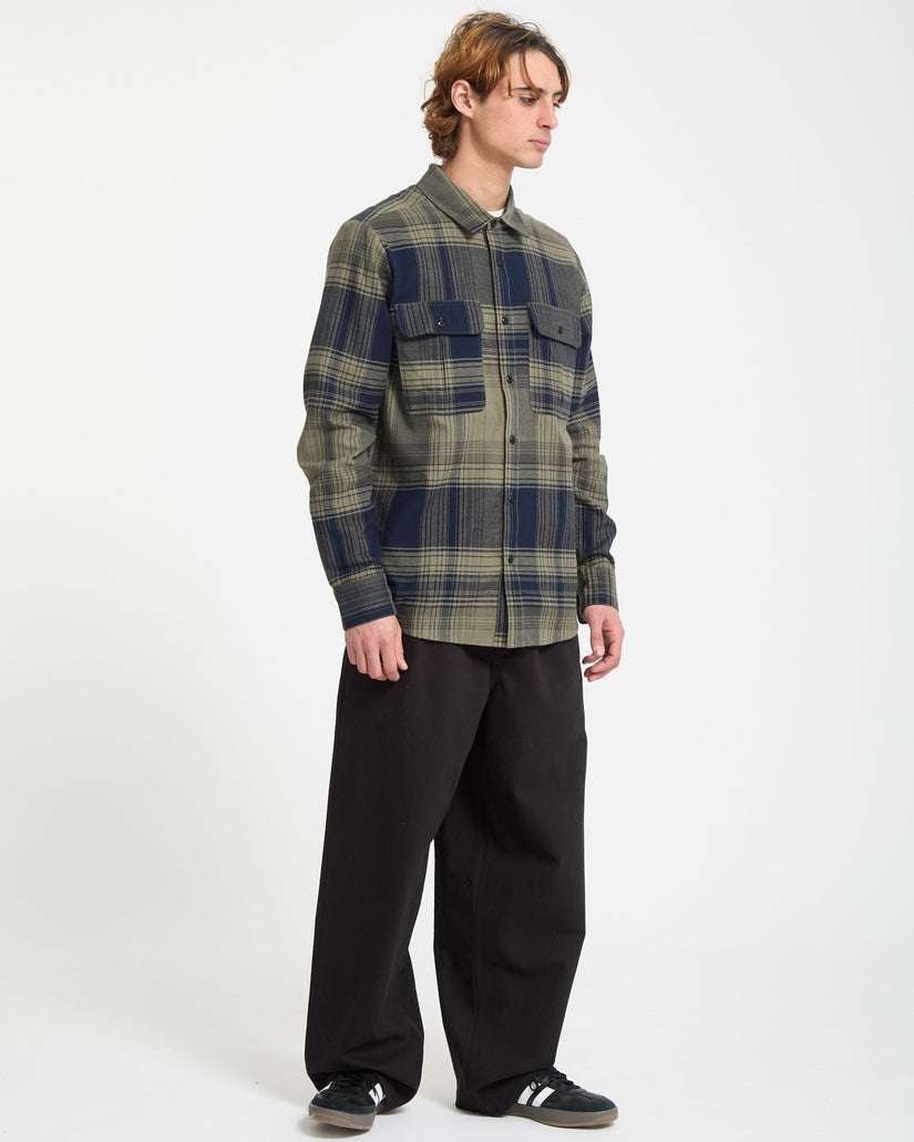 Parkstone Hemd - Thyme Green