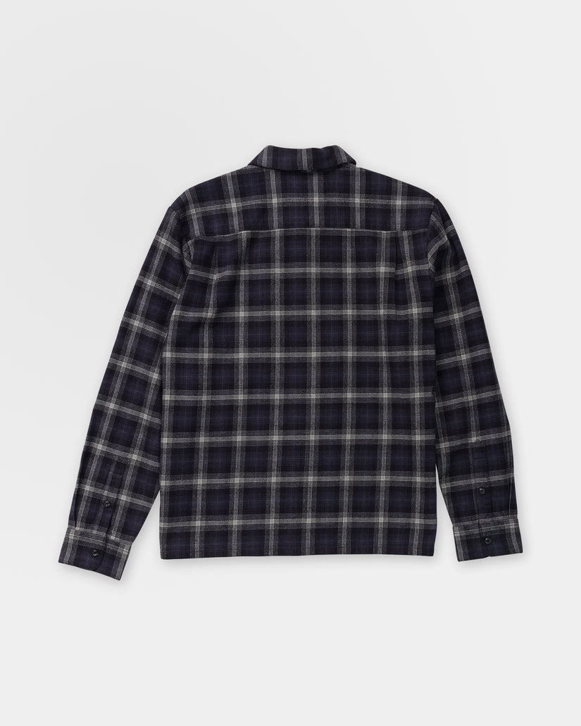 Fieldstone Zip Up Hemd - Black
