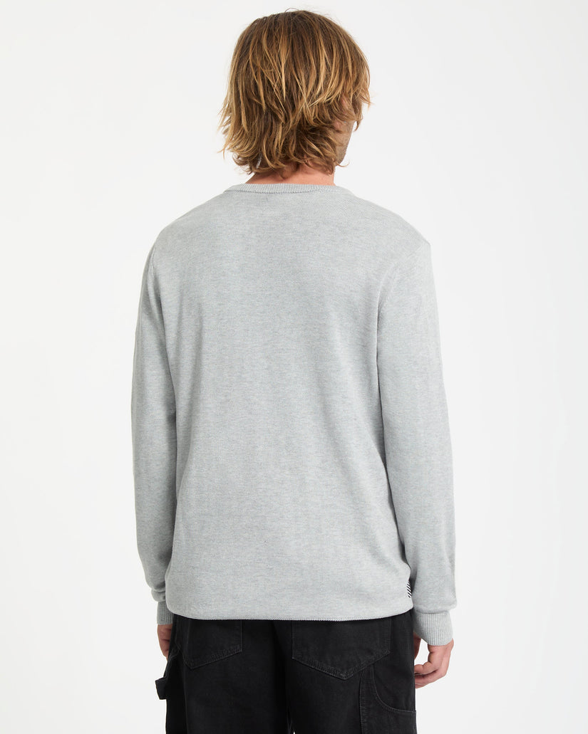 Uperstand Pullover - Light Grey Heather