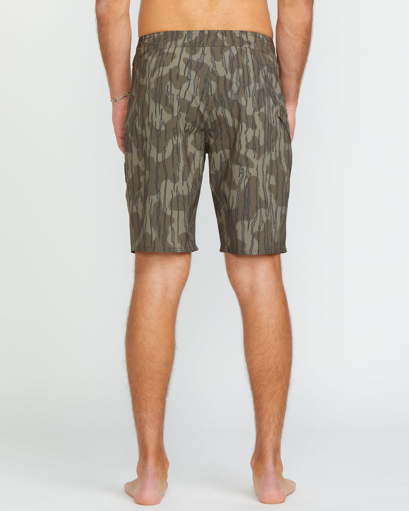 Lido Solid Mod 20" Boardshorts - BRINDLE