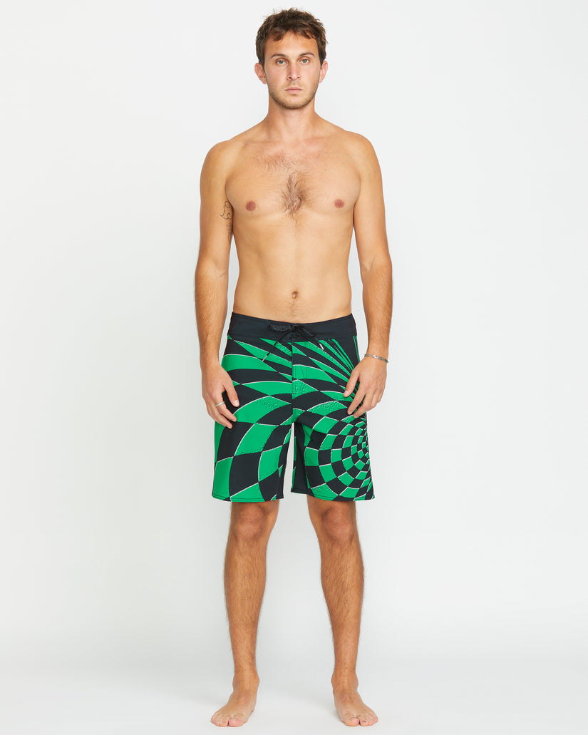 Spiral Stn Mod 20" Boardshorts - MINT