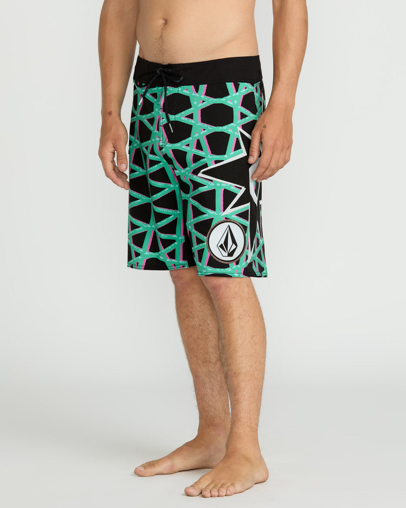 St4R G4Zer Mod 20" Boardshorts - Black