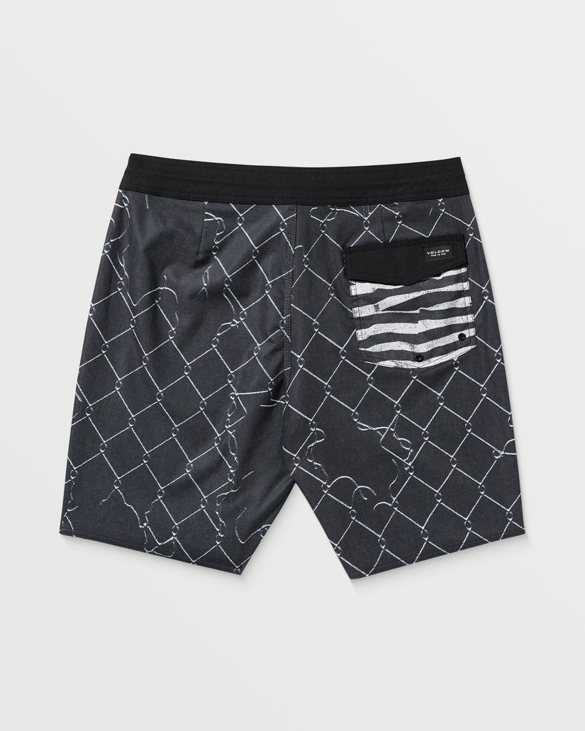 Misdormeaner Stoney 19" Boardshorts - Black
