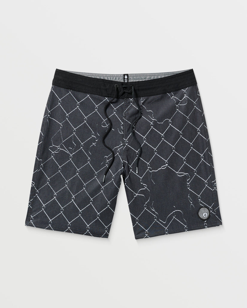 Misdormeaner Stoney 19" Boardshorts - Black