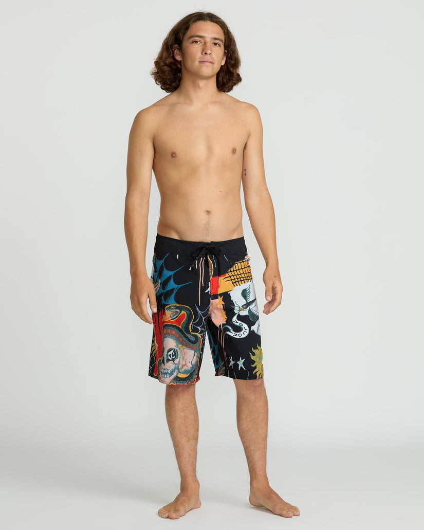 Seth Conboy Mod 20" Boardshorts - Black