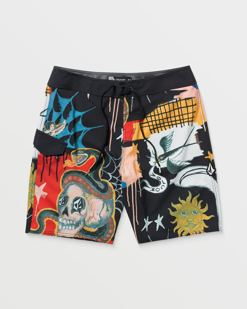 Seth Conboy Mod 20" Boardshorts - Black