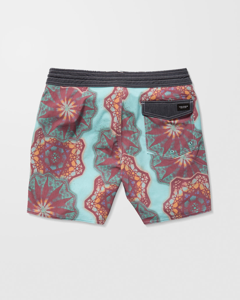 Pcs Star Shields Stoney 18" Boardshorts - Black