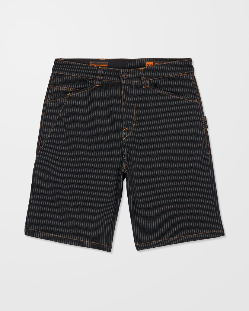 Work Dialed 22" Shorts - Black Stripe