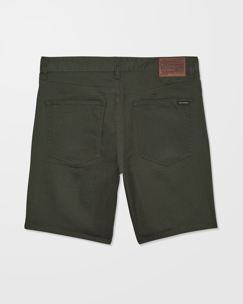 Solver 5 Pocket 19" Twill Shorts - Squadron Green
