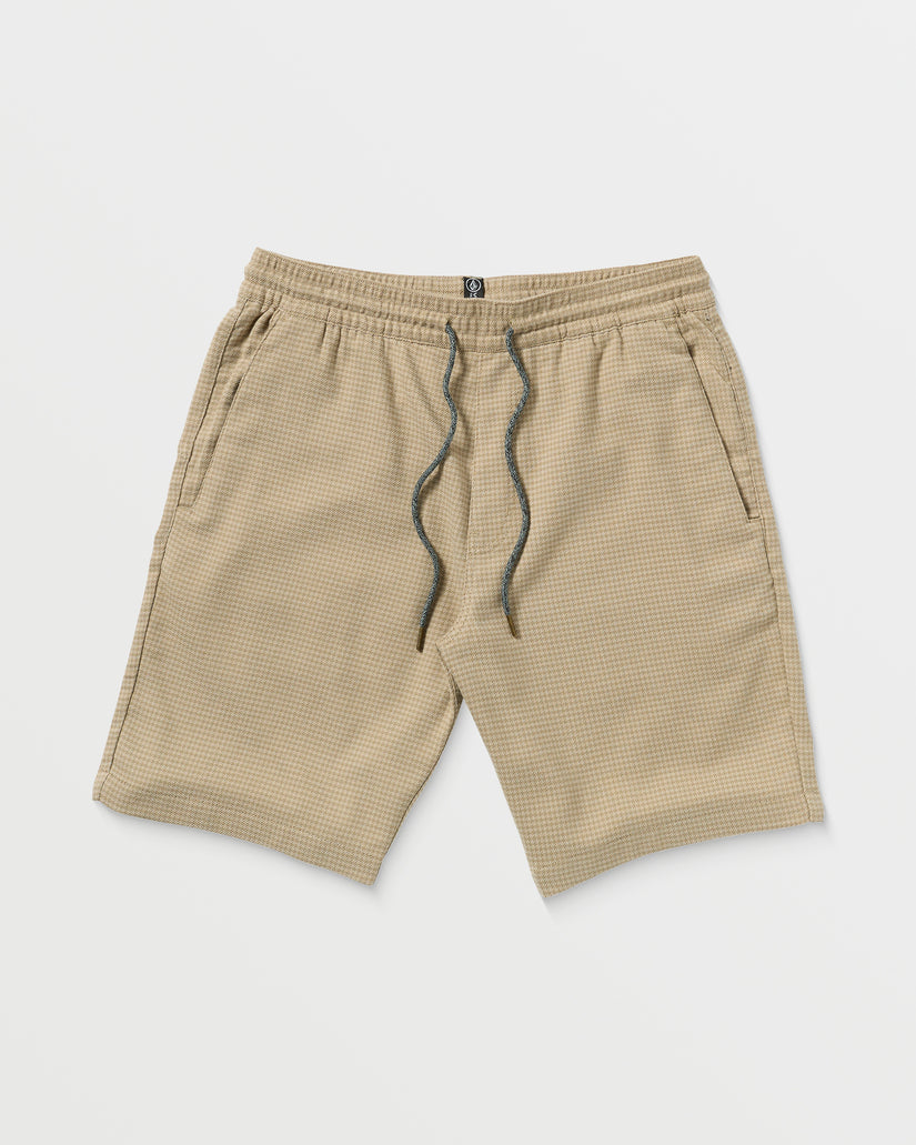 Frickin Elasticated Waist 19" Shorts - LIGHT KHAKI