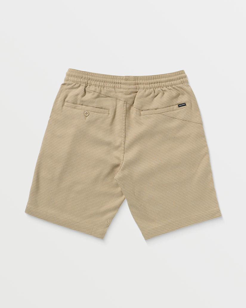 Frickin Elasticated Waist 19" Shorts - LIGHT KHAKI