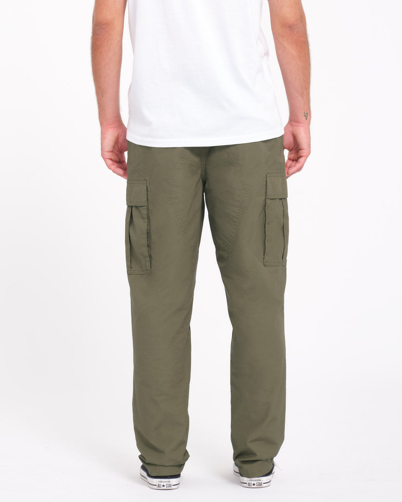 Strange Tripper Tapered Cargohose - Wintermoss