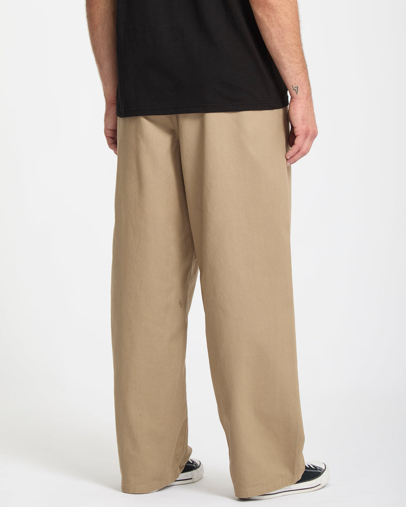 Baggos Bundfaltenhose - Khaki