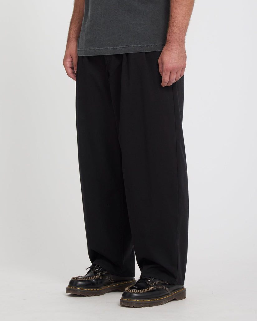 Holter Pleat Hose - Black