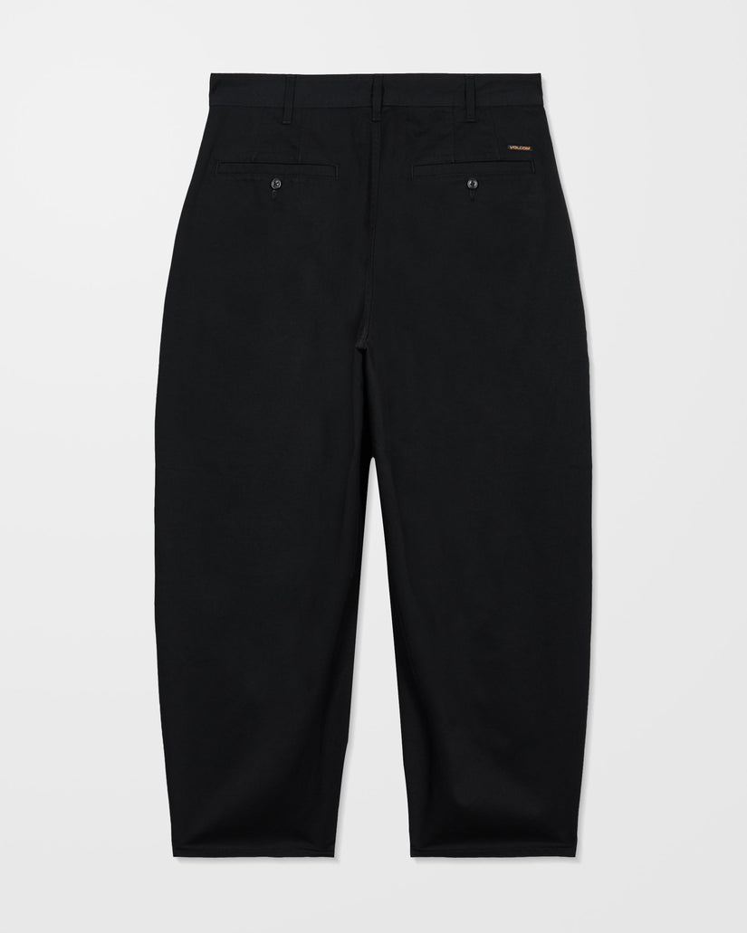 Holter Pleat Hose - Black