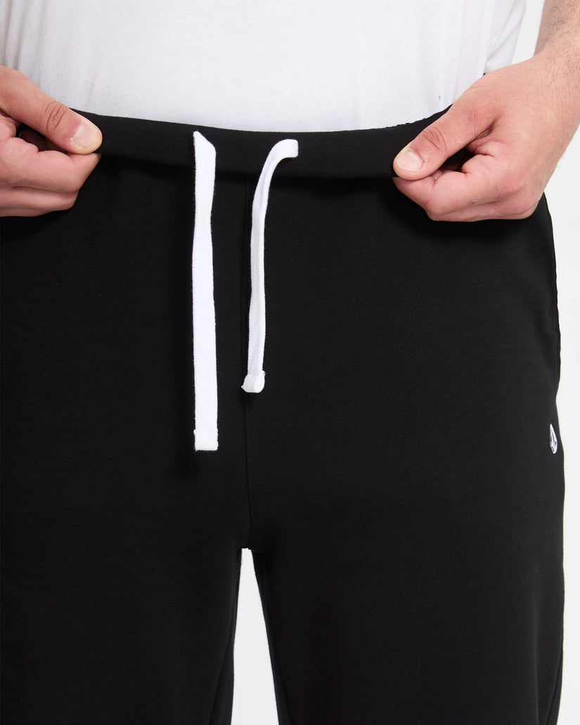 Single Stone Fleece Jogginghose - Black