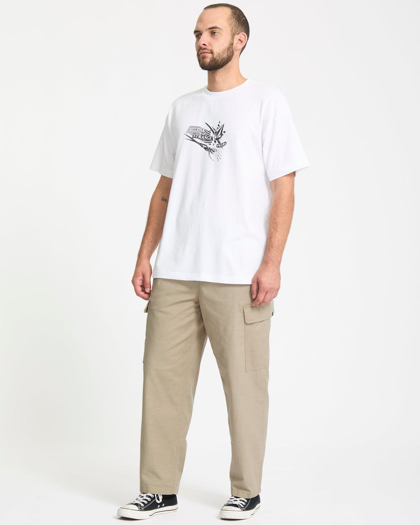 Billow Tapered Cargo-Hose - Khaki