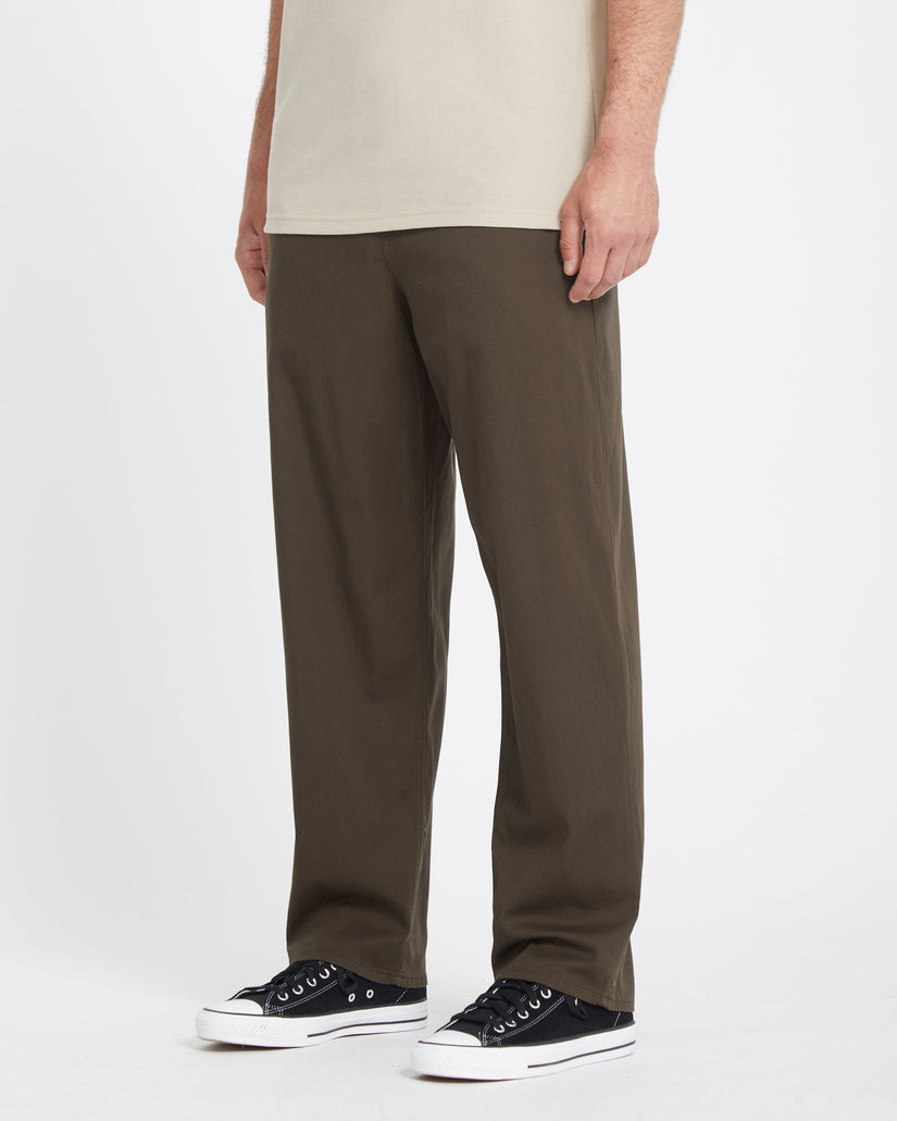 Freazy Loose Elasticated Waist Hose - WREN