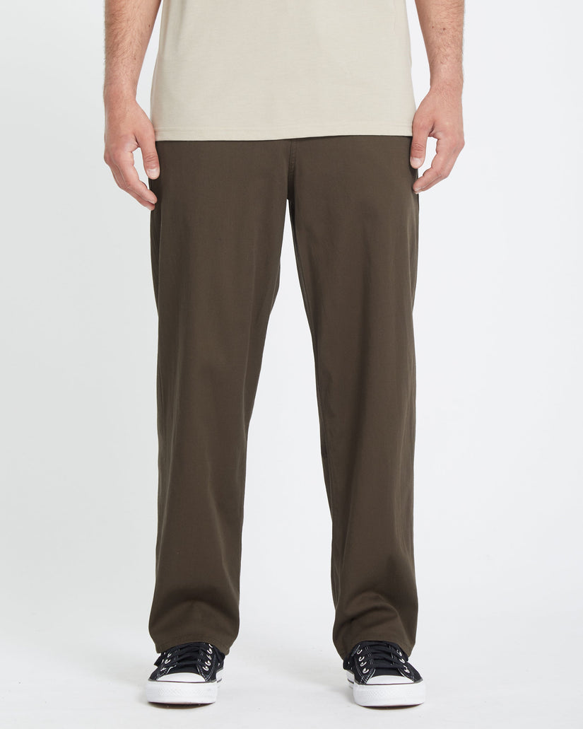 Freazy Loose Elasticated Waist Hose - WREN