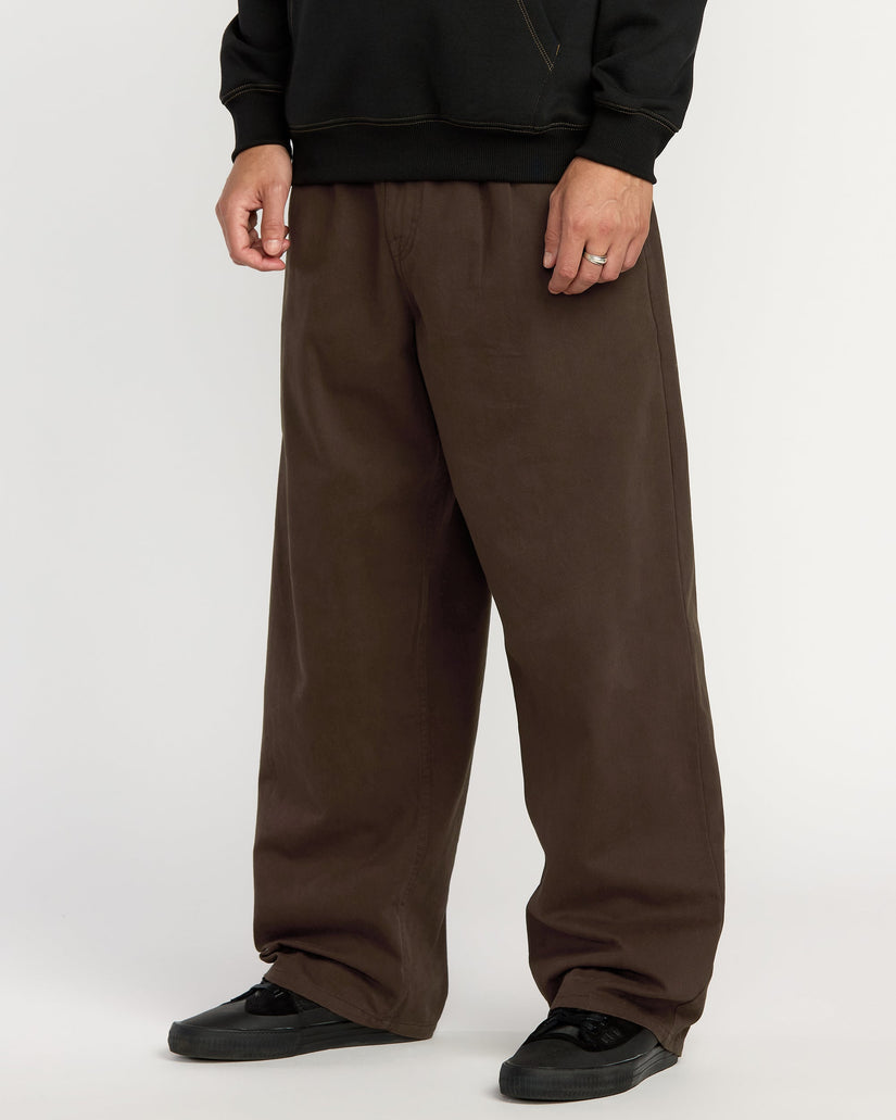 Chillow Bundfaltenhose - Cacao