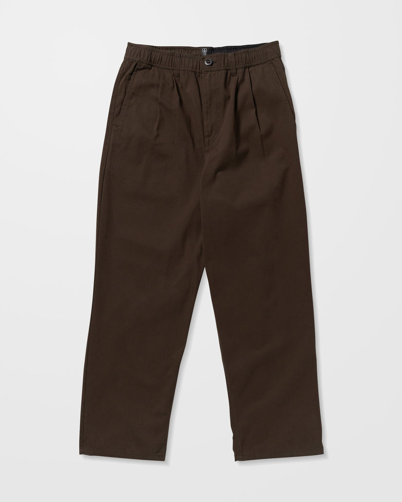 Chillow Bundfaltenhose - Cacao